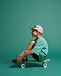 Adventure Club - Kids Green 5 Panel Cap