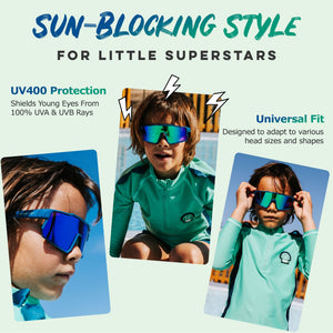 Blue/Green - Sunglasses