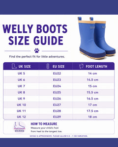 Blue Welly Boots