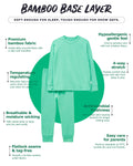Bamboo Base Layer - Misty Green