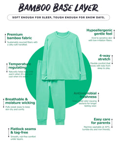 Bamboo Base Layer - Misty Green