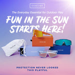Lilac/White - Sunglasses