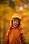 Organic Cotton Tracksuit - Burnt Orange