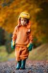 Organic Cotton Tracksuit - Burnt Orange