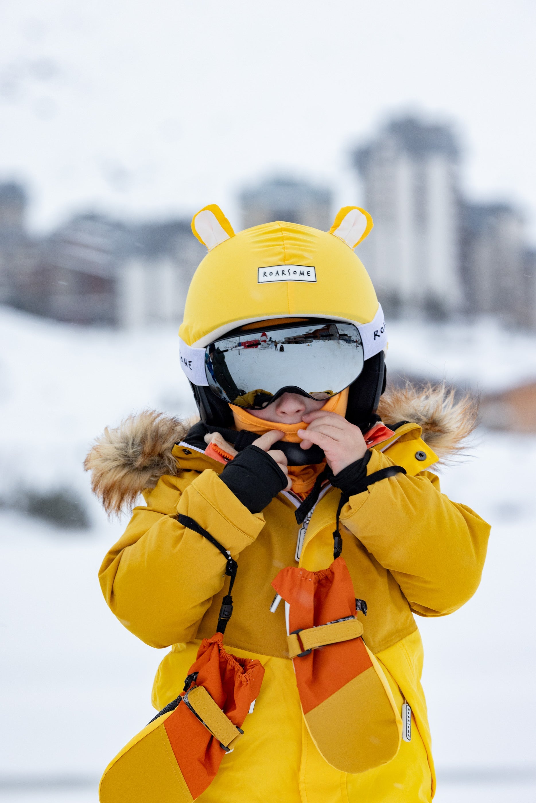 Cub the Lion - Kids Helmet Cover