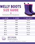 Purple Welly Boots