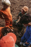 Organic Cotton Tracksuit - Burnt Orange