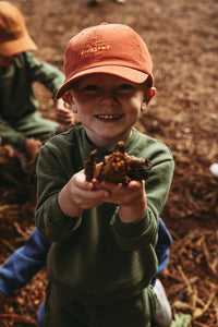 Corduroy Cap - Rust