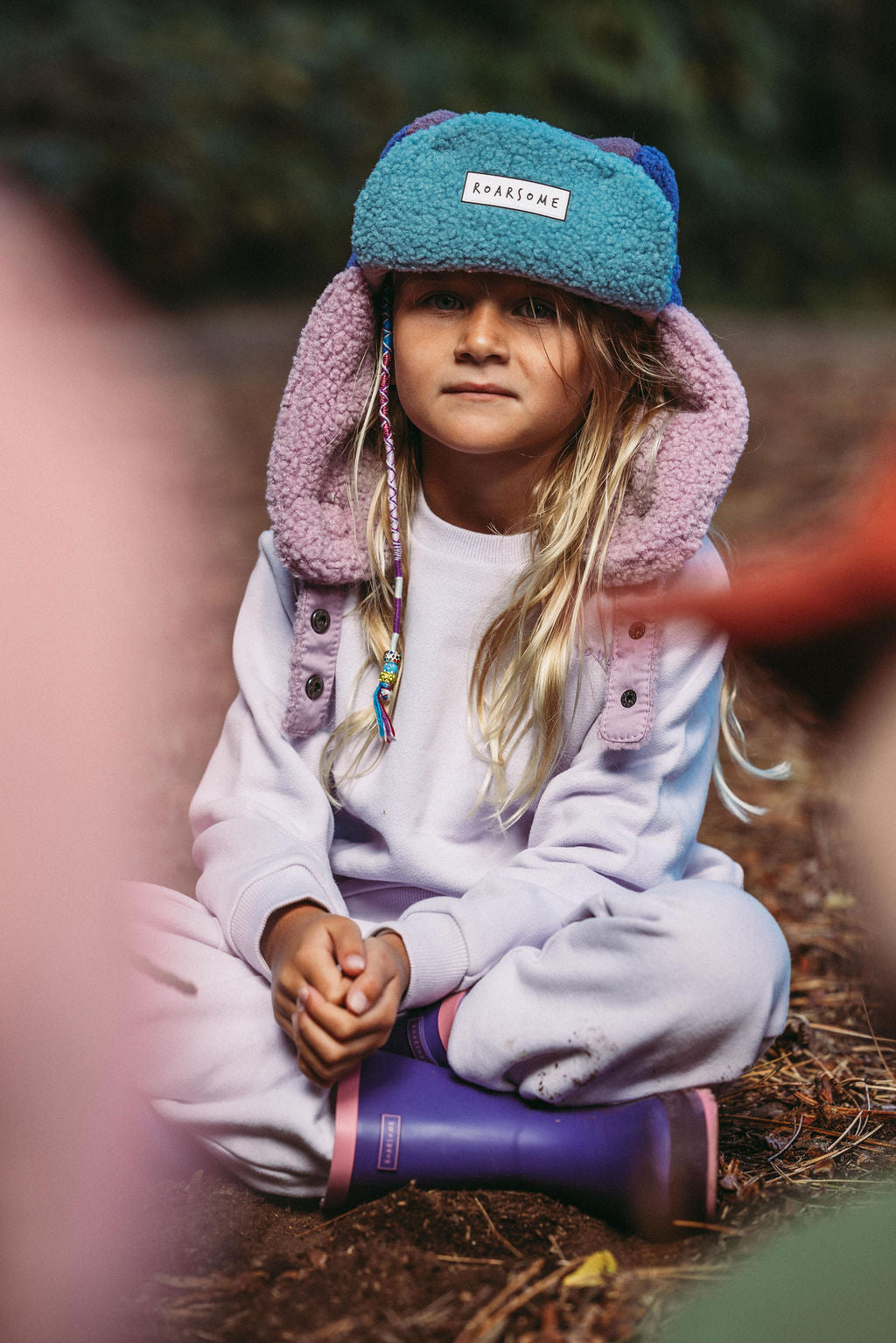 Organic Cotton Tracksuit - Dusk Lilac
