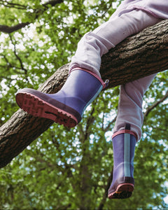Purple Welly Boots