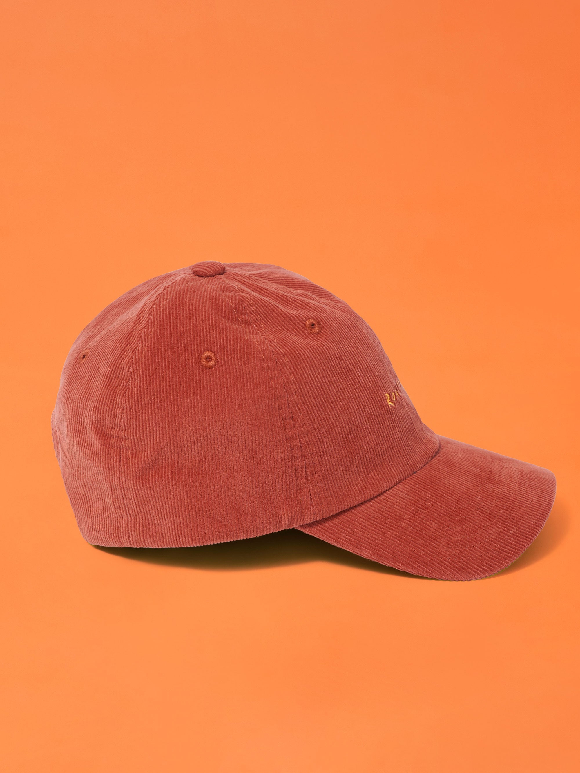 Corduroy Cap - Rust
