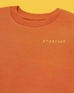 Organic Cotton Tracksuit - Burnt Orange