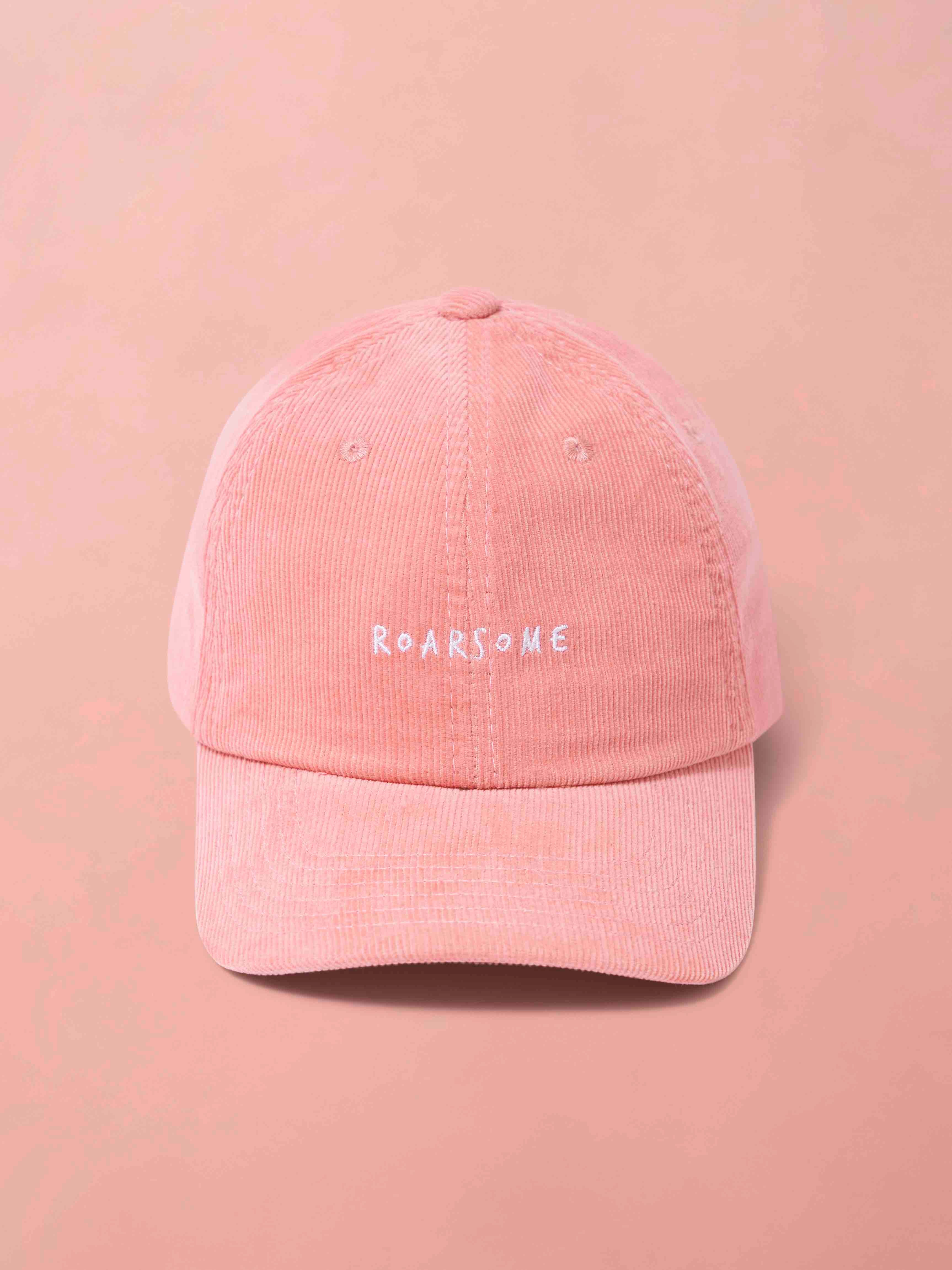 Corduroy Cap - Pink