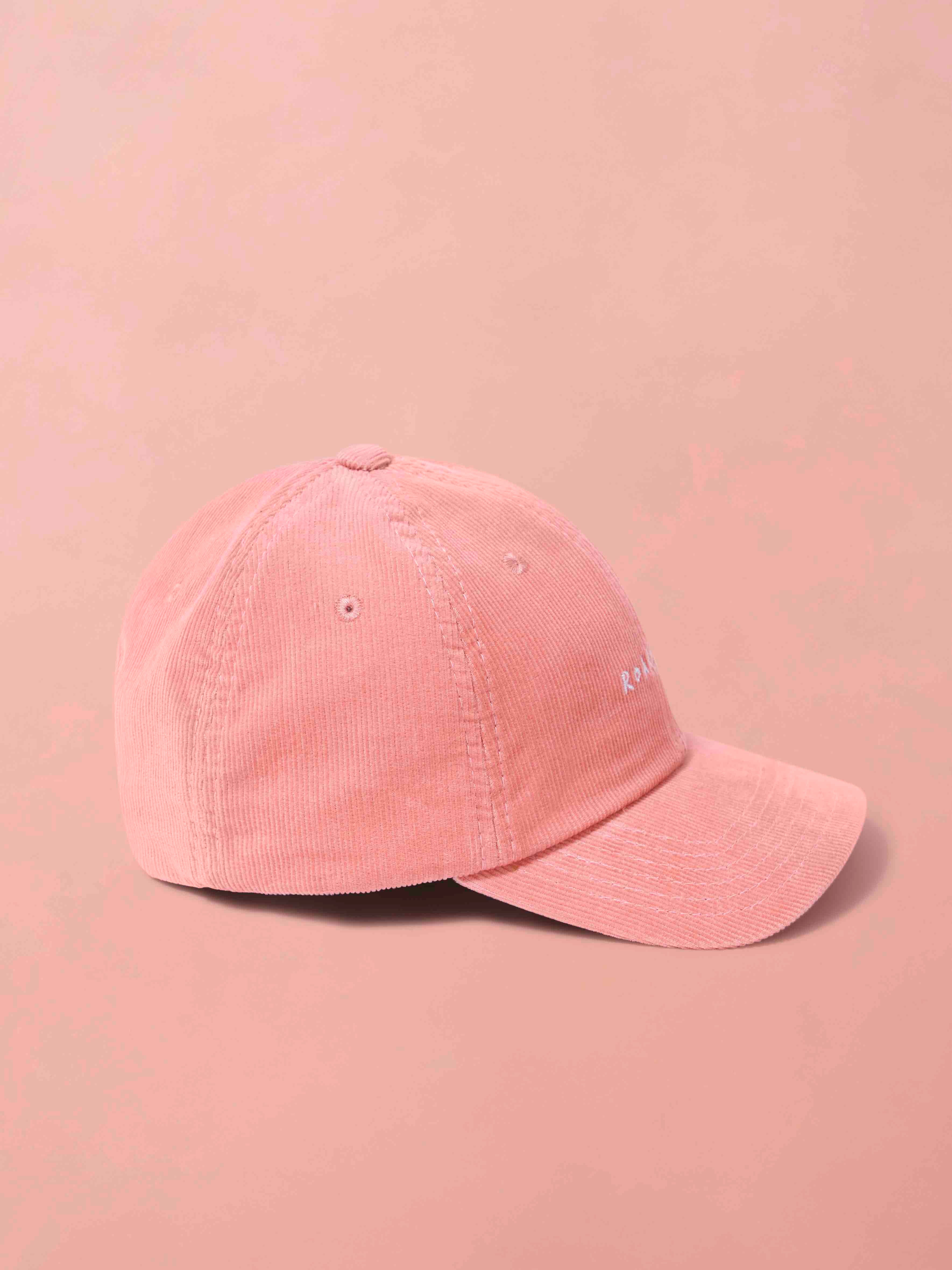 Corduroy Cap - Pink