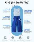 Reef the Shark - Kids Ski Salopettes / Bib Pants