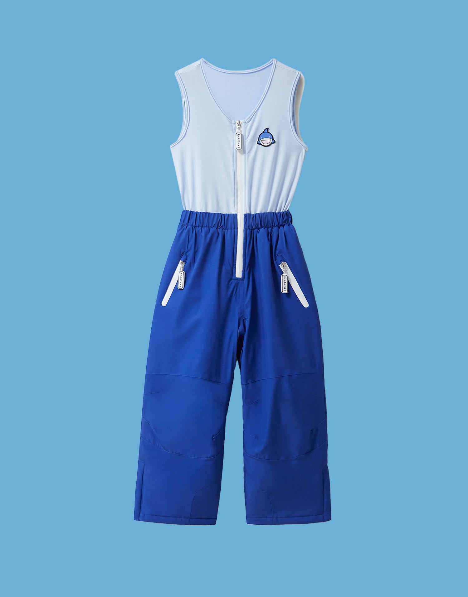 Reef the Shark - Kids Ski Salopettes / Bib Pants