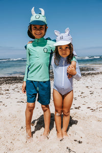 Spike the Dinosaur - Kids Rash Vest