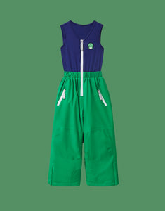 Spike the Dinosaur - Kids Ski Salopettes / Bib Pants